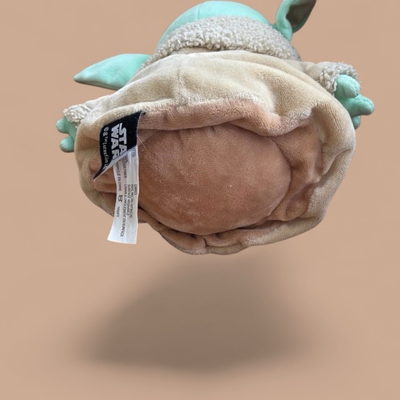 Star Wars Plush Toy, Grogu Soft Doll From the Mandalorian, 8-In Figure - Picture 5 of 6